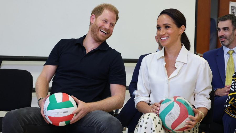 Prinz Harry und Herzogin Meghan während ihrer Kolumbien-Reise. (ili/spot)