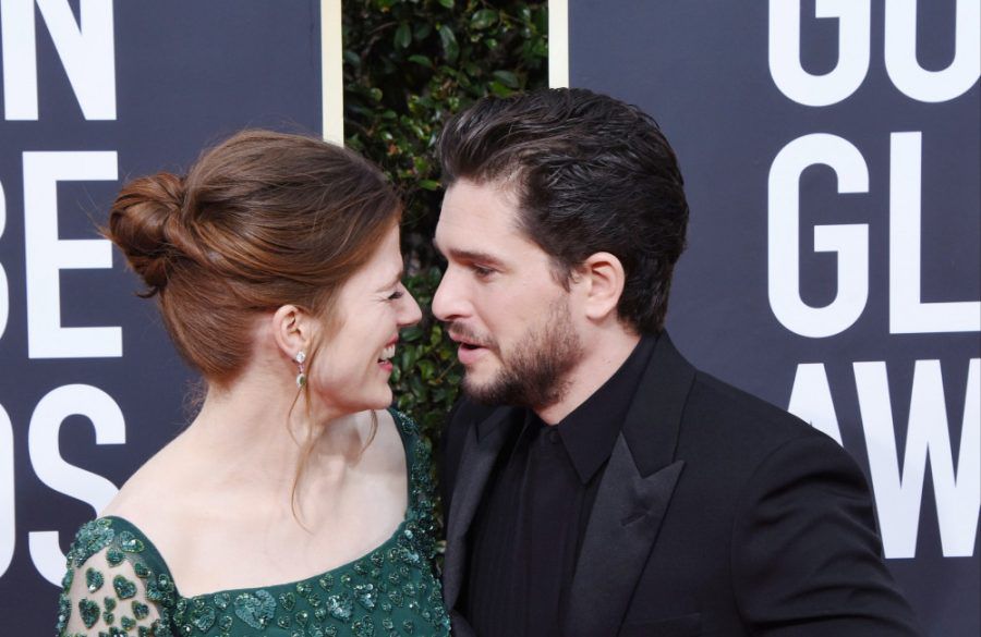 Rose Leslie and Kit Harington - 77th Annual Golden Globe Awards - Beverly Hills 2020 - AVALON BangShowbiz