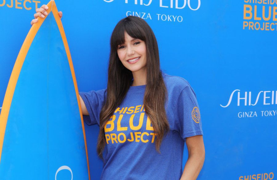 Nina Dobrev - SHISEIDO Blue Project Beach Clean-Up - 2024 - Getty BangShowbiz