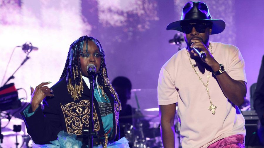 Lauryn Hill und Wyclef Jean performen bei einer Show in São Paulo. (paf/spot)