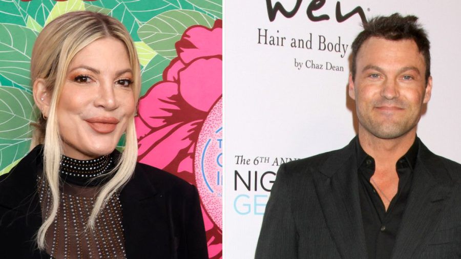 Tori Spelling und Brian Austin Green kamen durch die Serie "Beverly Hills, 90210" zusammen. (paf/spot)