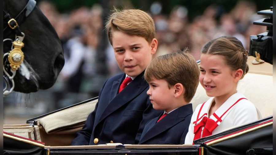 "ZDFroyal: Englands Königskinder": Prinz George, Prinz Louis und Prinzessin Charlotte sind die Zukunft der britischen Monarchie. (cg/spot)