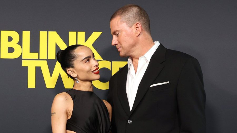 Zoë Kravitz und Channing Tatum zeigten sich kürzlich bei der Premiere von "Blink Twice" ganz verliebt. (wue/spot)