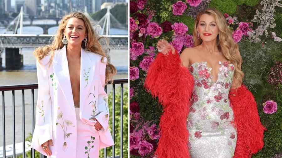 Immer ein Hingucker: Blake Lively in einem Tages-Outfit und im Abendkleid in London. (ili/spot)