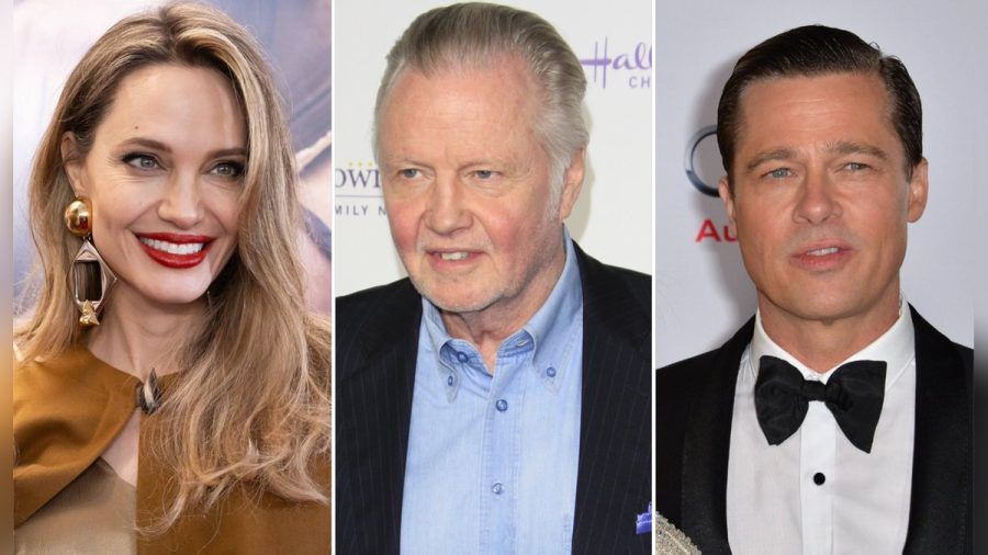 Jon Voight (M.) hofft auf ein baldiges Ende des Scheidungskrieges zwischen Tochter Angelina Jolie und Brad Pitt. (ncz/spot)