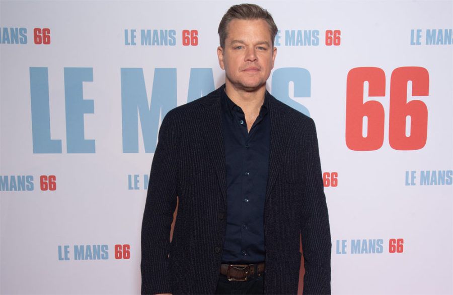 Matt Damon - October 2019 - Getty Images - Le Mans 66 Paris Premiere BangShowbiz