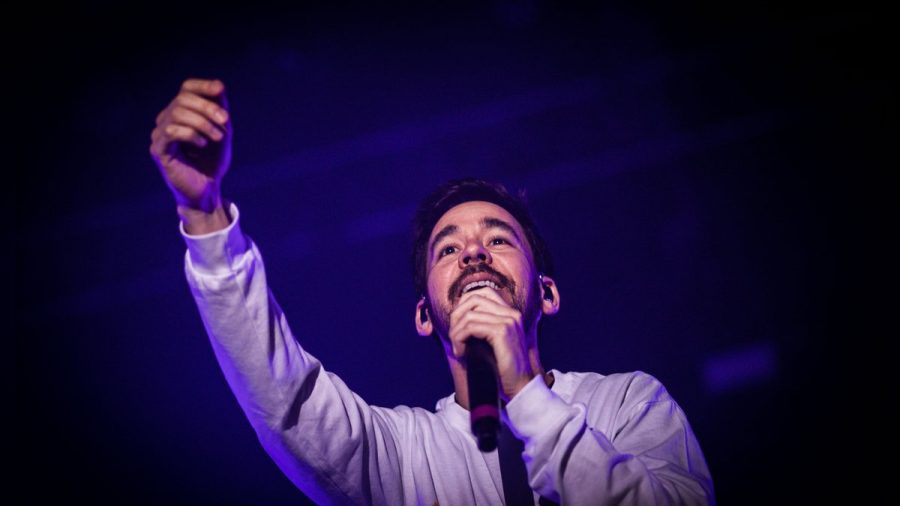 Mike Shinoda auf seiner Solotour bei einem Konzert in Oberhausen im März 2019. (paf/spot)