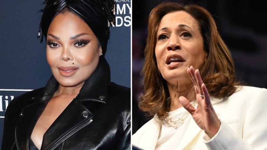 Janet Jackson (l.) hat eine Lüge über den Vater von Kamala Harris öffentlich wiederholt. (lau/spot)