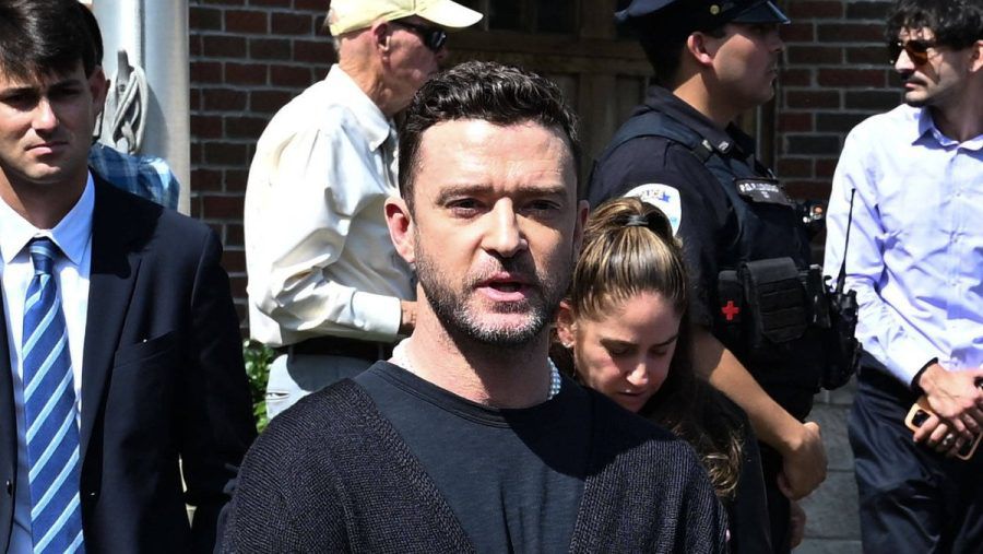 Justin Timberlake nach seinem Gerichtstermin am 13. September. (wue/spot)