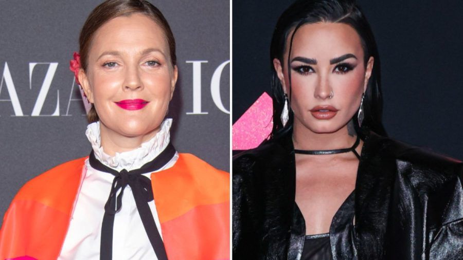 Drew Barrymore (l.) und Demi Lovato wurden bereits in extrem jungen Jahren zu Weltstars. (lau/spot)