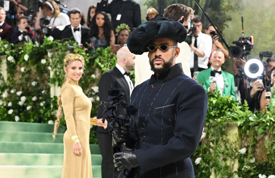 Bad Bunny at the 2024 Met Gala - Getty BangShowbiz