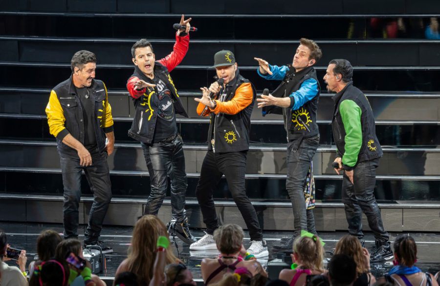 New Kids On The Block - June 2024 - Magic Summer 2024 Tour - Pine Knob Music Theatre -Michigan-Getty BangShowbiz