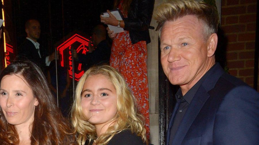 Gordon Ramsay mit Tochter Matilda "Tilly" Ramsay (Mitte). (jom/spot)