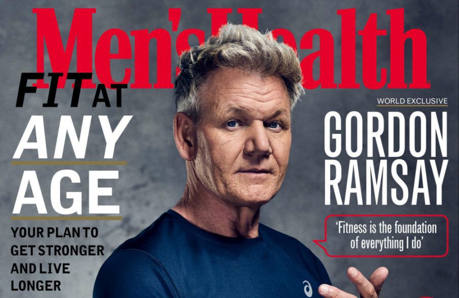 Gordon Ramsay covers Men's Health UK September 2024 BangShowbiz