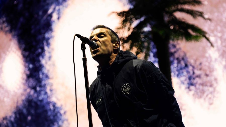 Liam Gallagher auf der Bühne. (mia/spot)