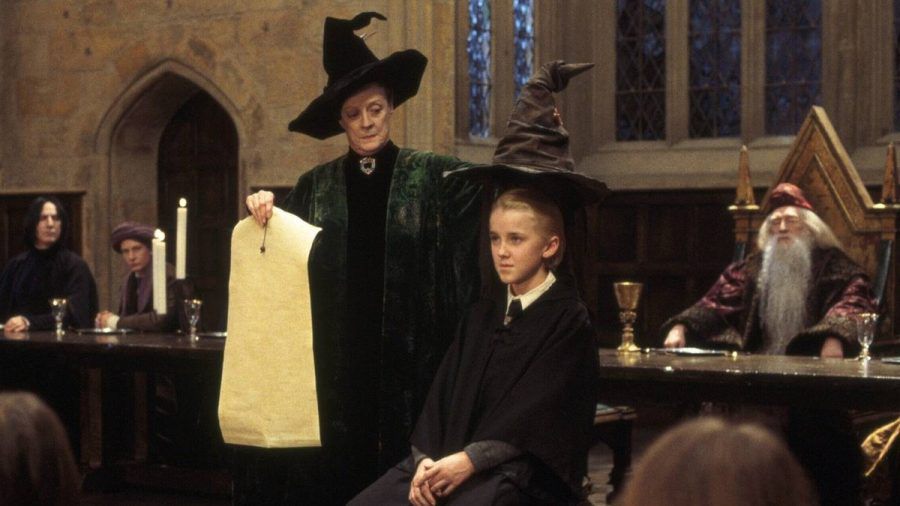 Tom Felton und Maggie Smith in der "Harry Potter"-Reihe. (jom/spot)