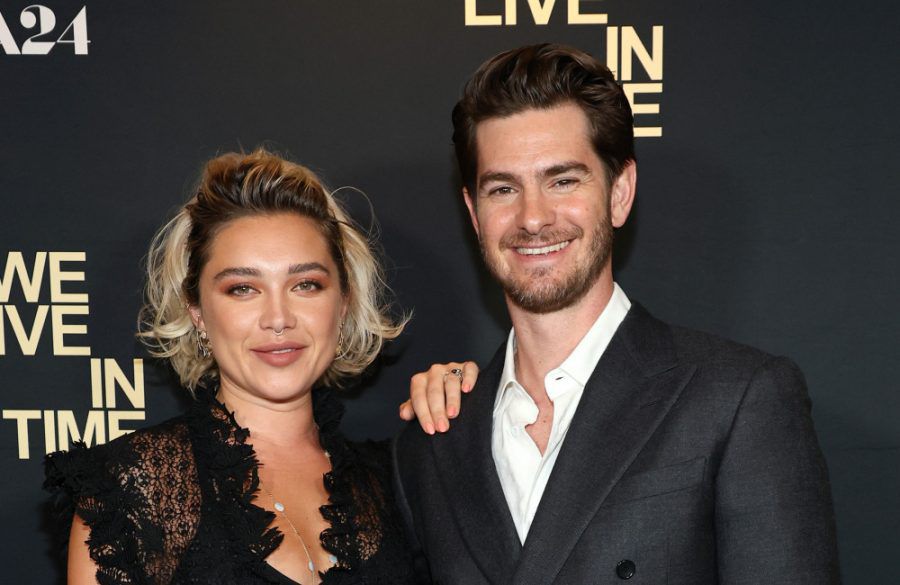 Florence Pugh and Andrew Garfield- We Live in Time New York Special Screening - Arrivals - Getty BangShowbiz