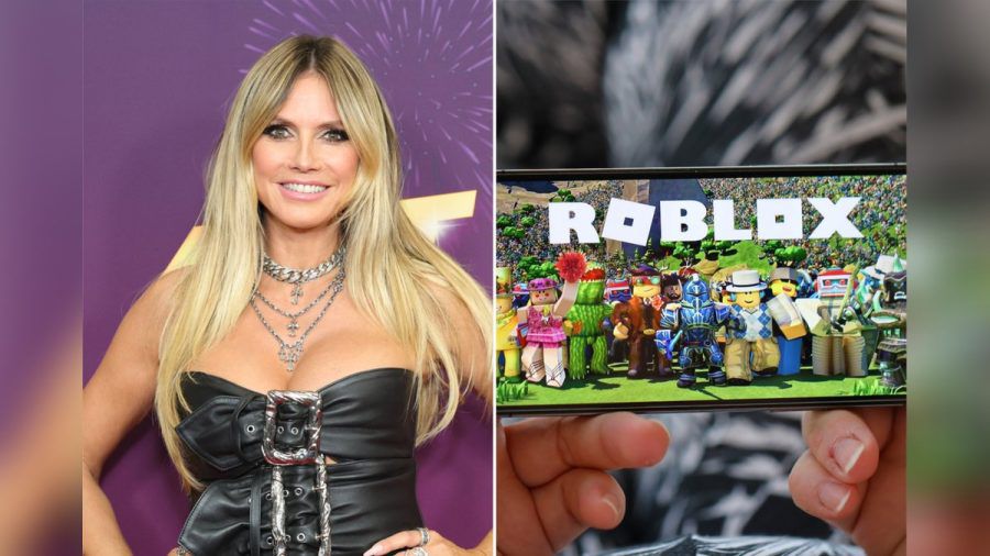 Roblox ist eine Online-Plattform, auf der Nutzer Spiele erstellen, teilen und spielen können - auch Heidi Klum macht mit. (elm/spot)