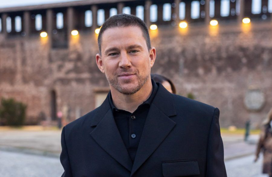 Channing Tatum - Versace - Arrivals - Milan Fashion Week - Womenswear Spring/Summer 2025 - Getty BangShowbiz