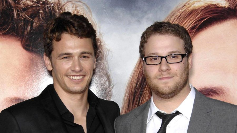 James Franco (l.) und Seth Rogen auf der Premiere von "Ananas Express" im Jahr 2008. (wue/spot)