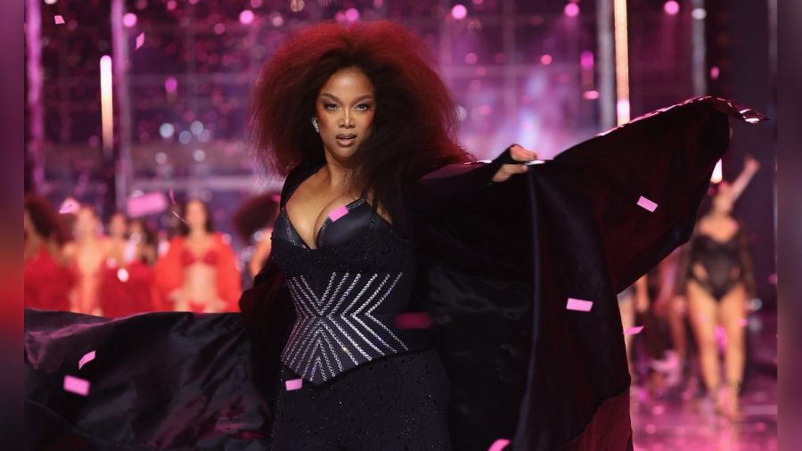 Tyra Banks stahl bei der Victoria's Secret Show 2024 allen Kolleginnen die Show. (dr/spot)