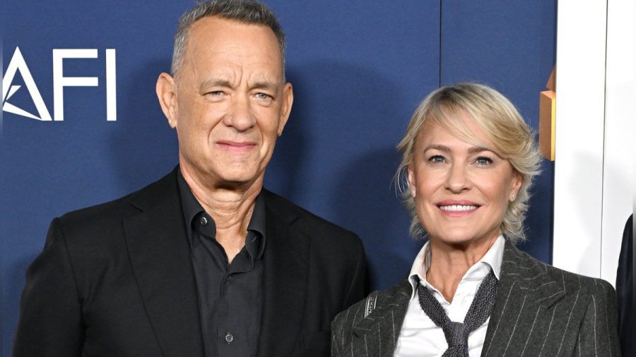 Tom Hanks und Robin Wright bei ihrem gemeinsamen Auftritt in Los Angeles. (hub/spot)