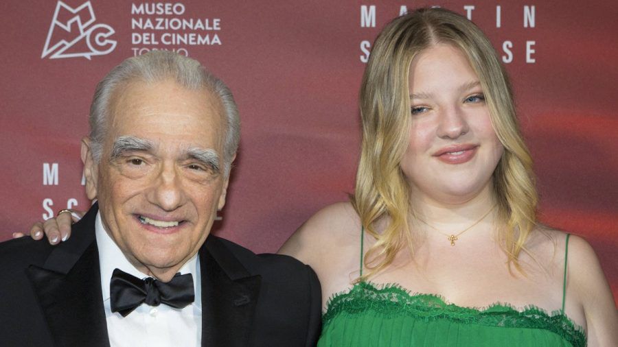 Martin Scorsese mit seiner Tochter Francesca in Turin. (smi/spot)