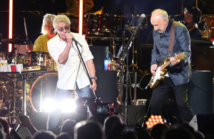 The Who legends Roger Daltrey and Pete Townshend on Hits Back tour - Getty - May 2022 BangShowbiz