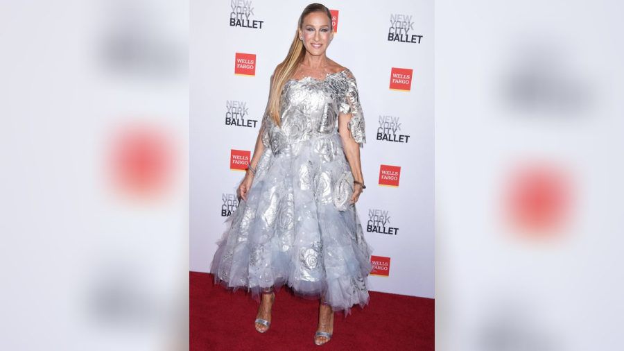 Sarah Jessica Parker sorgte in New York für einen glänzenden Auftritt. (eyn/spot)