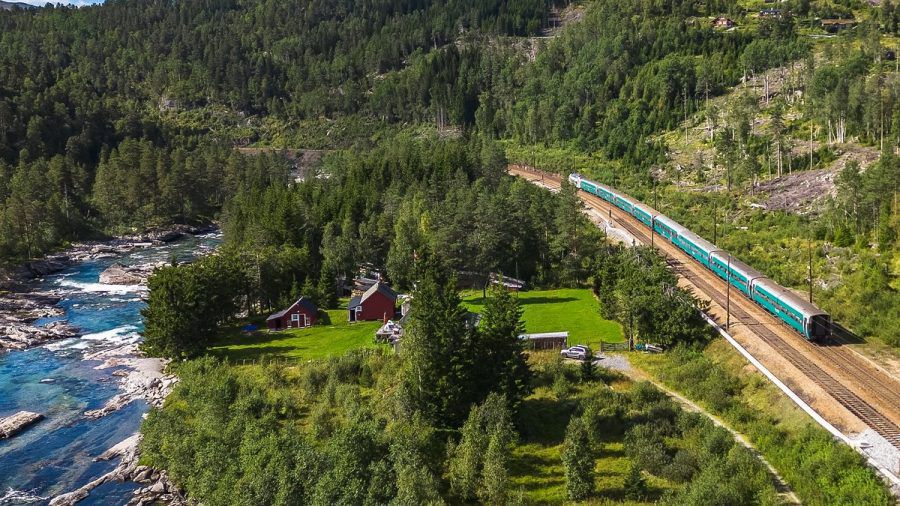 Der Norient Express soll von Bergen über Oslo bis nach Trondheim fahren. (wue/spot)