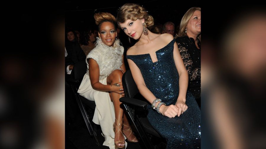 Sie sind die beiden reichsten Musikerinnen des Planeten: Rihanna (l.) und Taylor Swift. (dr/spot)