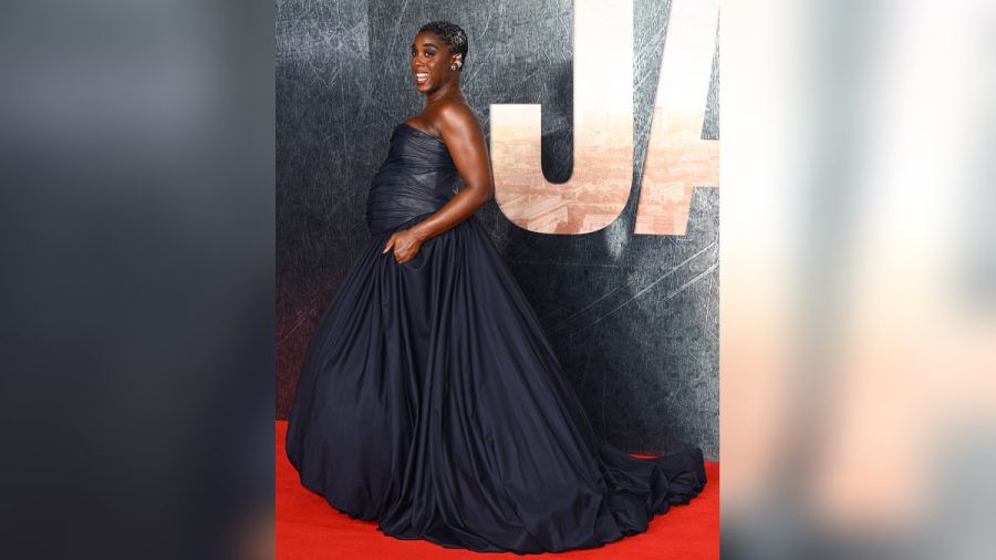 Schauspielerin Lashana Lynch bei der "The Day of the Jackal"-Premiere in London. (ili/spot)