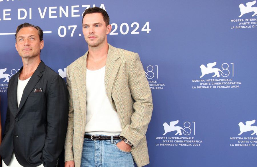 Jude Law and Nicholas Hoult - The Order at Venice Film Festival 2024 - Getty BangShowbiz