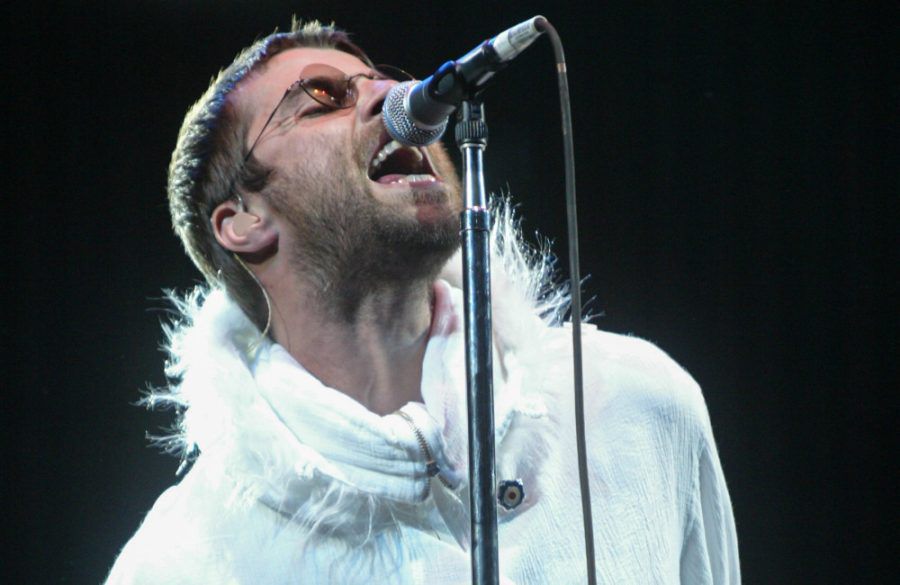 Liam Gallagher of Oasis - GETTY - 2004 Glastonbury Festival BangShowbiz