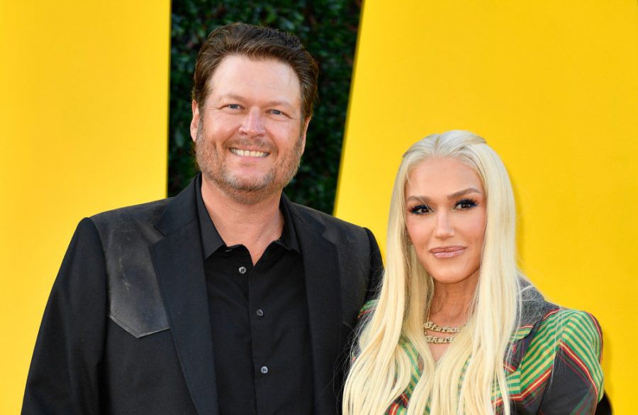 Blake Shelton (L) and Gwen Stefani attend the premiere of The Fall Guy 2024 - Getty BangShowbiz