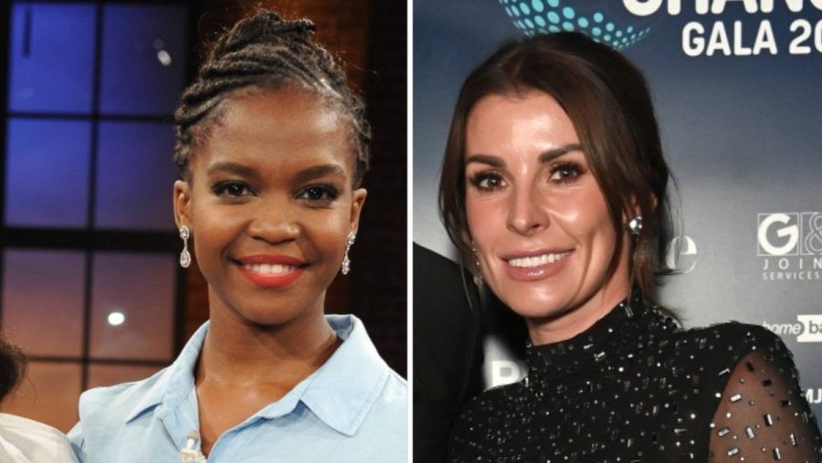 Oti Mabuse (li.) und Coleen Rooney ziehen in das britische Dschungelcamp. (eyn/spot)