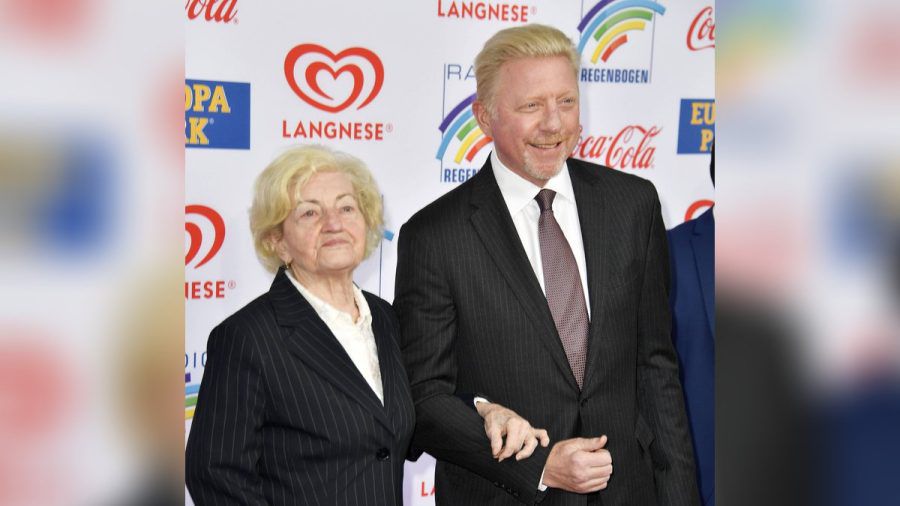 Boris Becker mit seiner Mutter Elvira im Jahr 2019. (dr/spot)