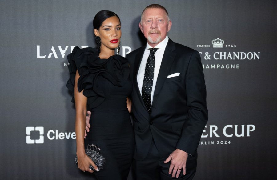 Lilian de Carvalho and Boris Becker - September 2024 - Avalon - Laver Cup BangShowbiz