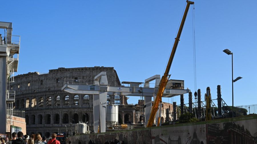 Italiens Hauptstadt Rom gleicht derzeit einer großen Baustelle. (elm/spot)