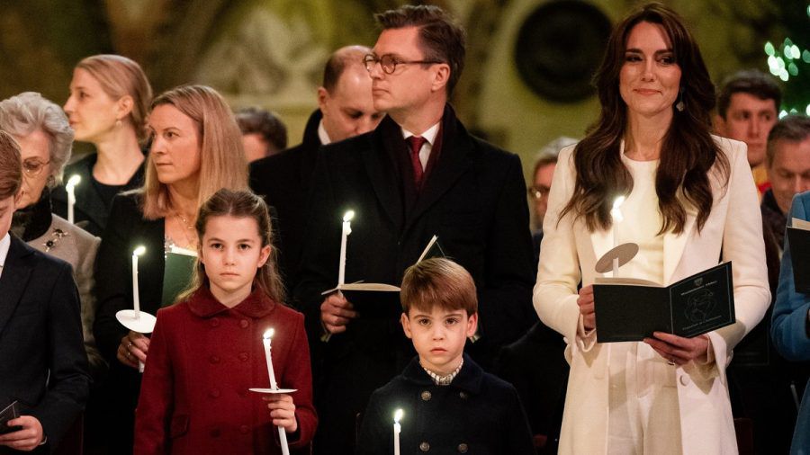 Prinzessin Kate beim weihnachtlichen Gottesdienst in der Westminster Abbey im Dezember 2023. (the/spot)