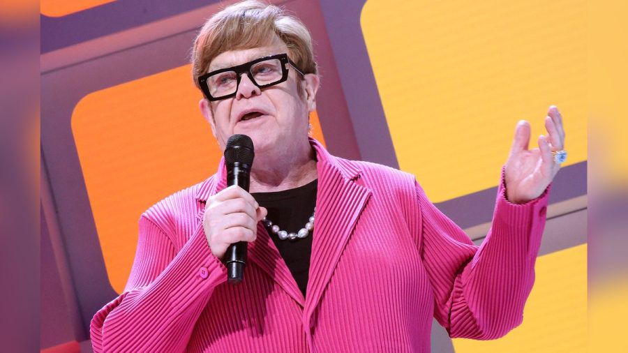 Elton John bei der Premiere seines Musicals "Tammy Faye" auf dem New Yorker Broadway. (dr/spot)