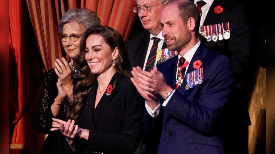 Prinzessin Kate und Prinz William in der Royal Albert Hall in London. (hub/spot)