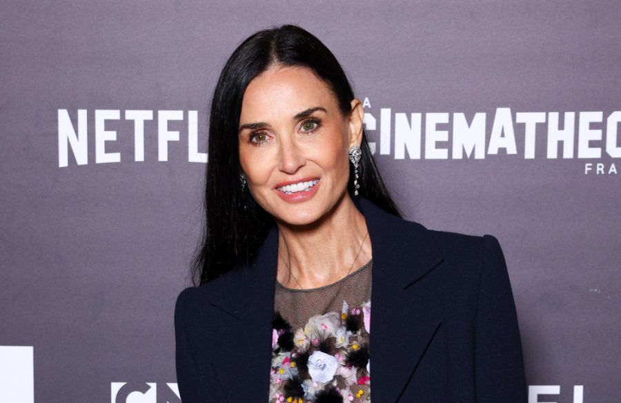 Demi Moore attends - The Substance - Premiere - Paris - Getty BangShowbiz