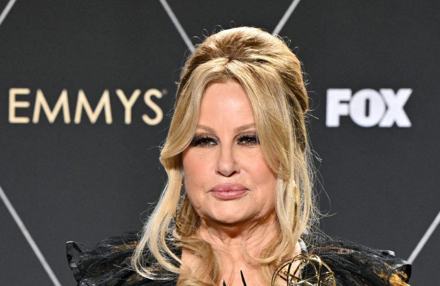 Jennifer Coolidge - January 2024 - Peacock Theatre -  Emmy Awards press room - LA - Getty BangShowbiz