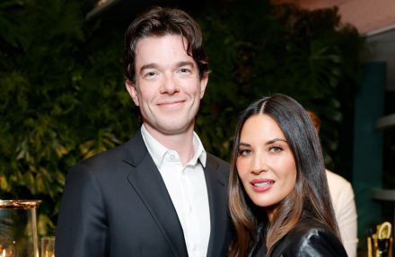 John Mulaney and Olivia Munn -  CHANEL and Charles Finch Annual Pre-Oscar Dinner 2024 - Getty BangShowbiz