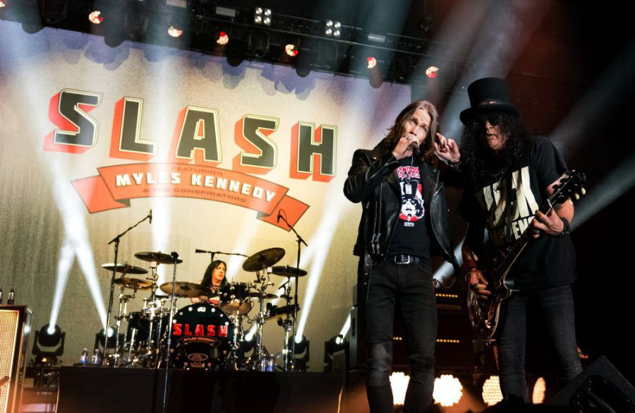 Myles Kennedy and Slash - OVO Arena Wembley 2024 - Getty BangShowbiz