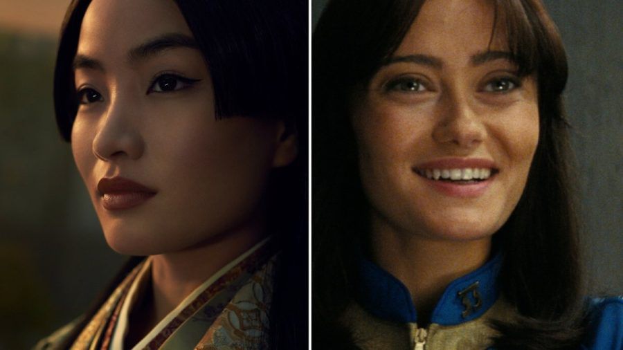 Zwei der Gesichter des zurückliegenden Serienjahres: Anna Sawai in "Shōgun", daneben rechts: Ella Purnell in "Fallout". (lau/spot)