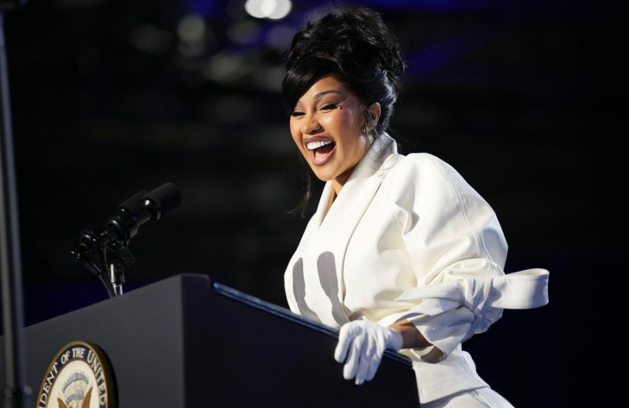 Cardi B - Kamala Harris Rally - Wisconsin - November 1st 2024 - Andrew Harnik - Getty BangShowbiz