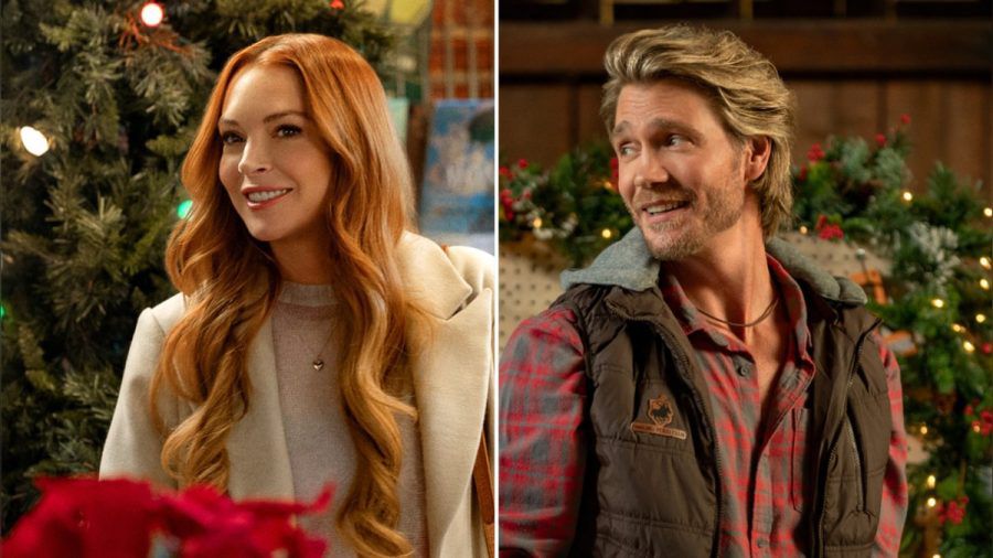 Lindsay Lohan und Chad Michael Murray sind in den Netflix-Weihnachtsfilmen zu sehen. (jom/spot)