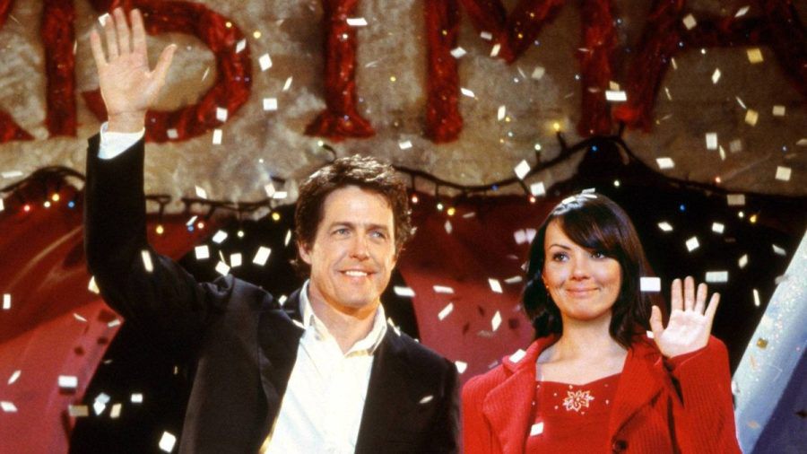 Hugh Grant und Martine McCutcheon in "Tatsächlich... Liebe". (smi/spot)